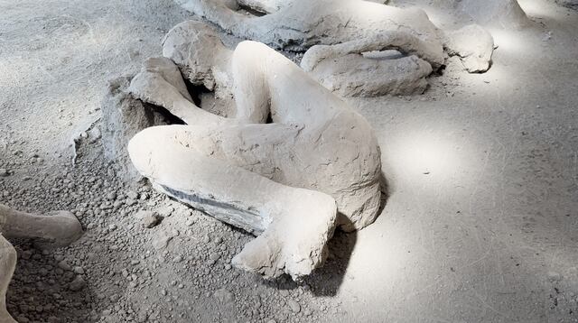 Identifican como un médico a una víctima de Pompeya