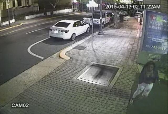 Difunden imágenes de mujer que arrolló a peatón en Miramar