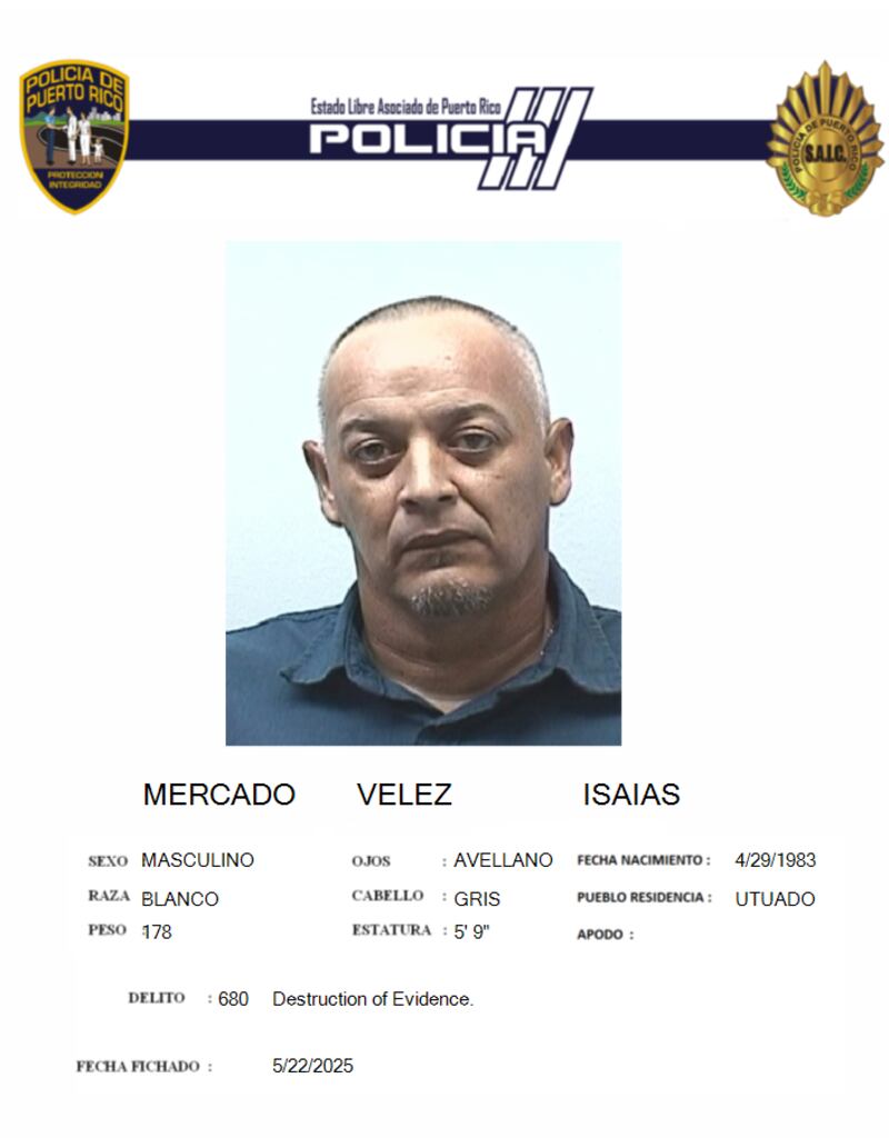 Isaías Mercado Vélez.