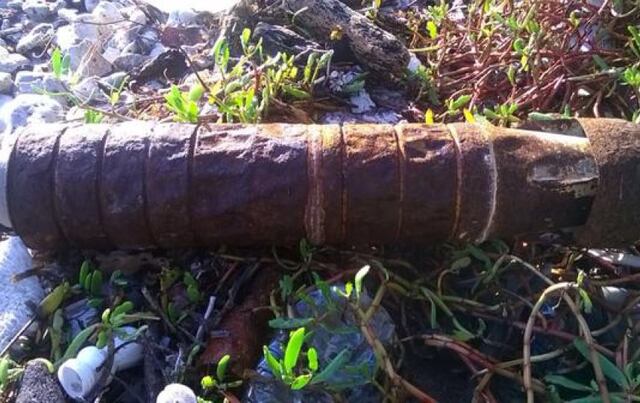 Encuentran artefacto explosivo en playa Zoni de Culebra