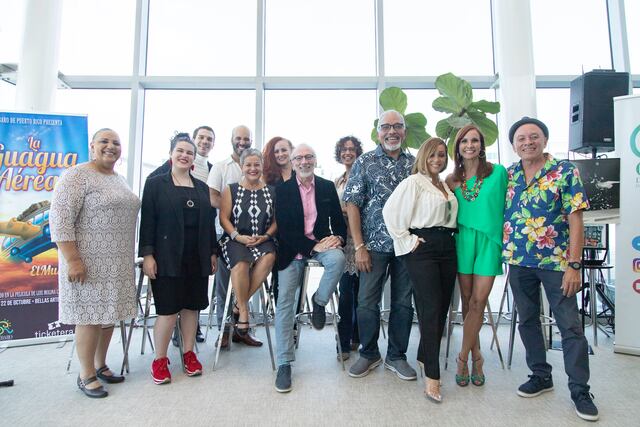 Presentan al elenco del musical “La Guagua Aérea”
