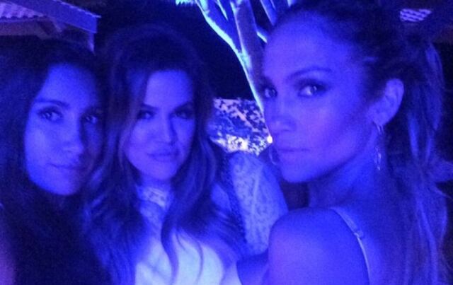 Khloe Kardashian y JLo: ¿Grandes amigas?