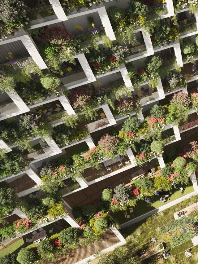 Este bosque vertical reimagina la vida urbana