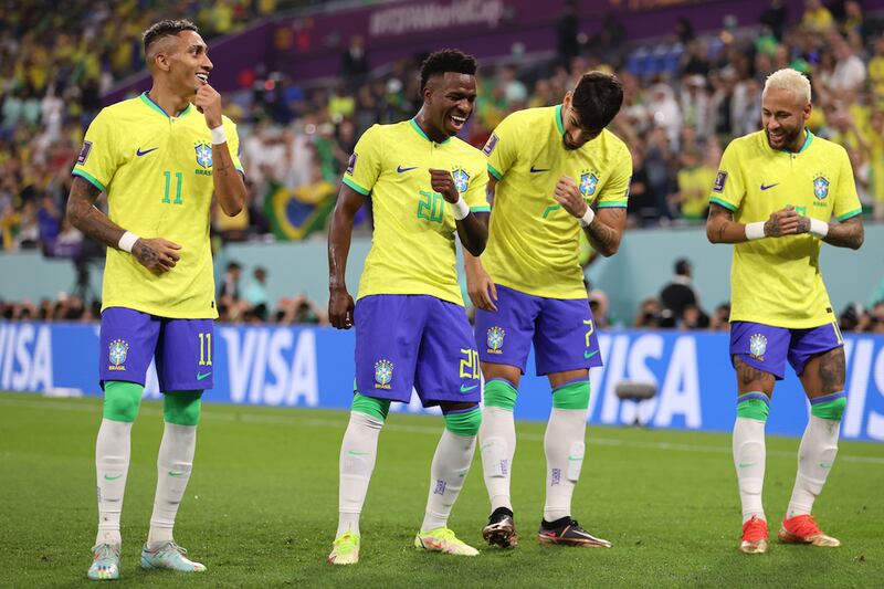 Gol de Vinicius baile