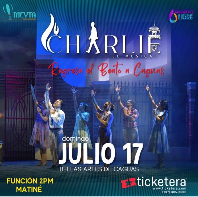 “Charlie, el musical” regresa a Caguas
