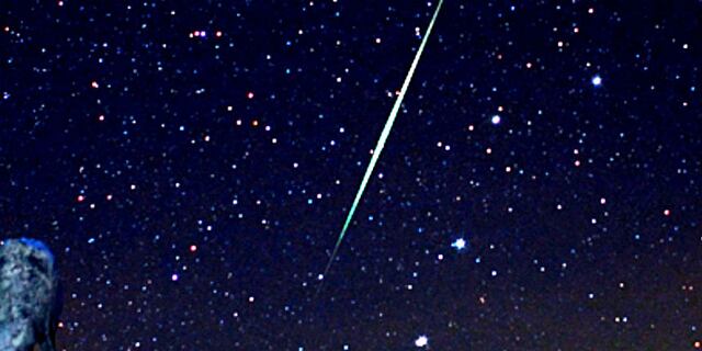 Lluvia de meteoritos para esta noche