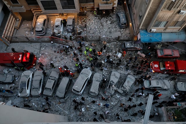 Segundo bombardeo de Israel en la capital: Ataque a un edificio en Beirut deja cuatro personas heridas