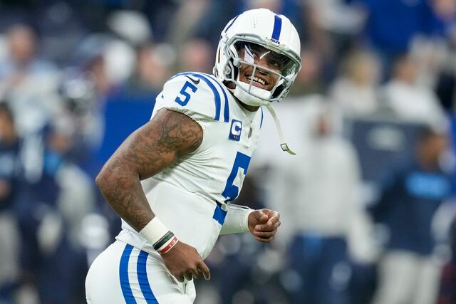 Quarterback de los Colts no jugará en el partido de hoy contra los Giants