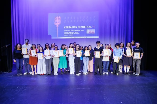 Comienzan las semifinales de Poetry Out Loud Puerto Rico 2026