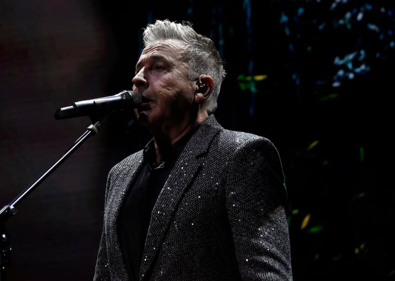 Montaner en su presentación en el Choli