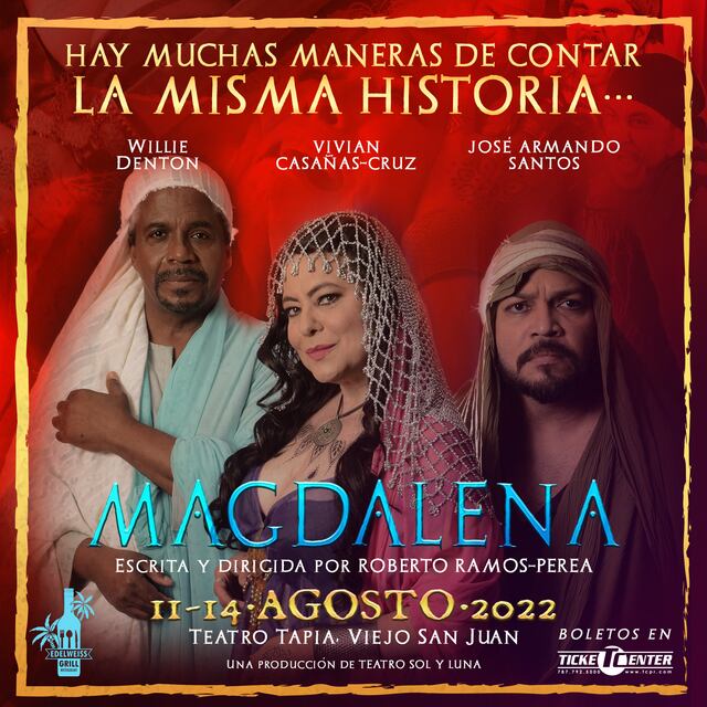 “Magdalena” llega al Teatro Tapia del Viejo San Juan