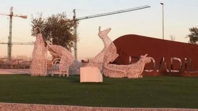 Instalan pesebre y al otro día encontraron las figuras en posiciones sexuales