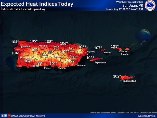 Emiten advertencia de calor para 20 municipios