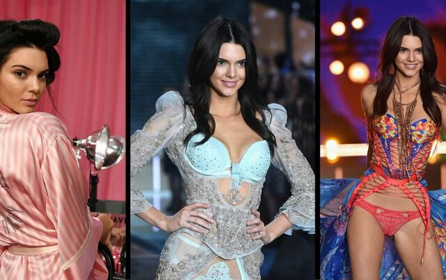 Kendall Jenner sorprende en Victoria"s Secret Fashion Show