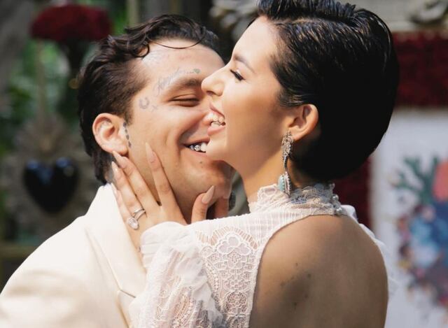Se filtra discurso que Ángela Aguilar le dedicó a Christian Nodal en su boda