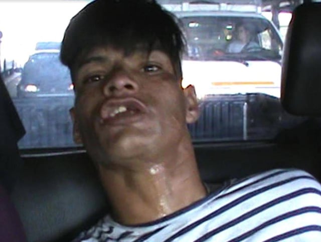 "Satanás" lloró y pidió disculpas cuando la Policía lo capturó
