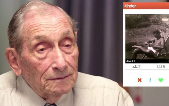 Abuelo de 89 años enseña cómo tener citas en Tinder