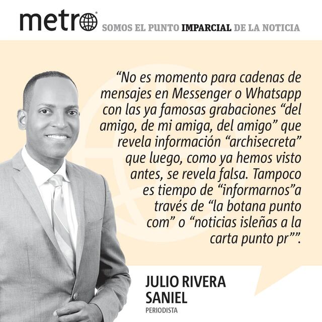 Opinión de Julio Rivera Saniel: "Que no panda el cúnico"