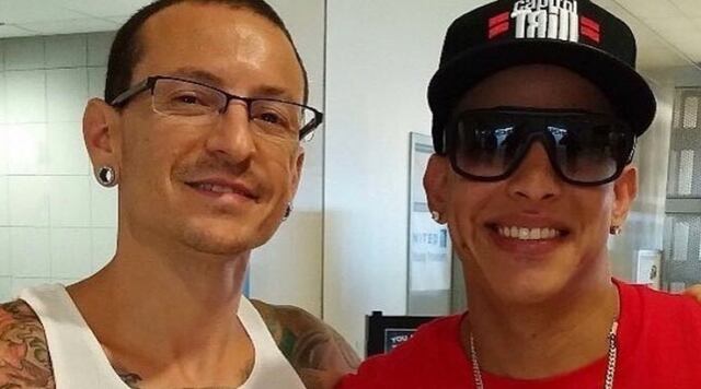 Daddy Yankee lamenta muerte de vocalista de Linkin Park