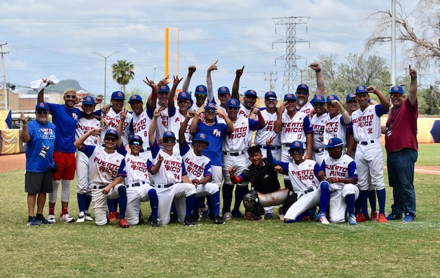 Puerto Rico avanza a los mejores seis de la Copa Mundial Sub 15 de béisbol
