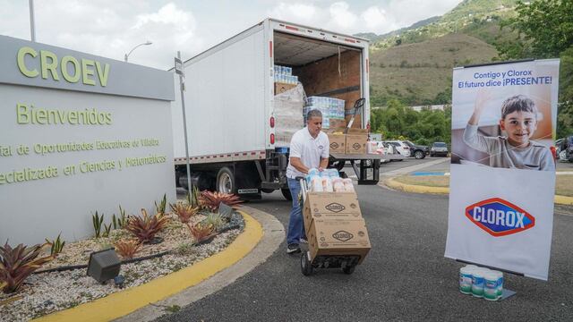 Clorox dona productos de limpieza y desinfección a escuelas