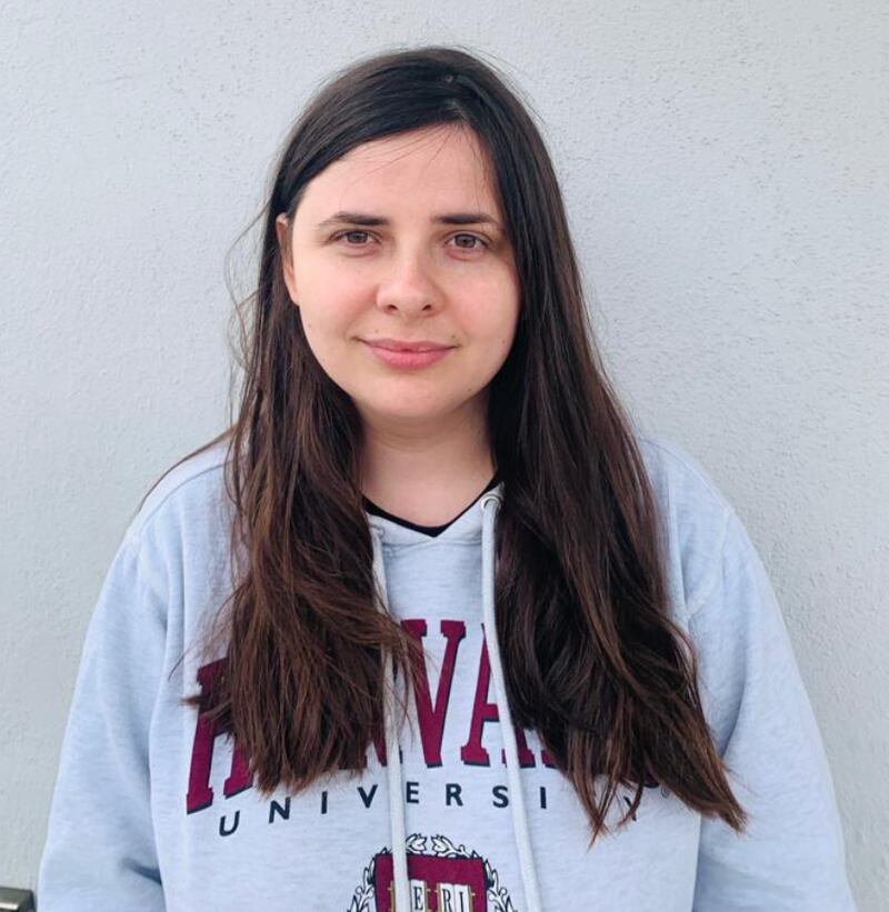 Olha Malanchuk, ucraniana de 27 años, Tech Sales Manager, viajó hacia Turquía en enero por el miedo al conflicto.