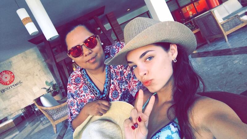 Redes sociales de Nadia Ferreira
