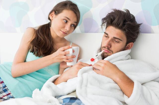 Según la ciencia los hombres son más débiles que las mujeres cuando se enferman