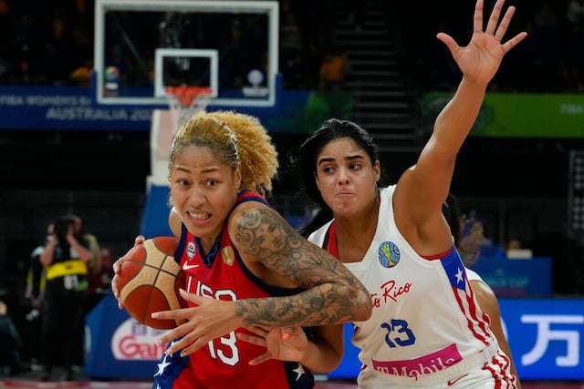 Puerto Rico sufre aplastante derrota ante EEUU en Mundial Femenino de la FIBA