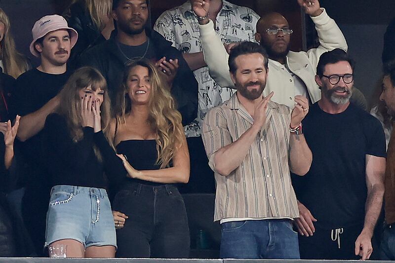 La cantante estuvo en el estadio de Jets