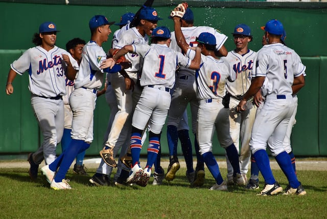 Mets de Guaynabo, los nuevos campeones de la Doble A Juvenil