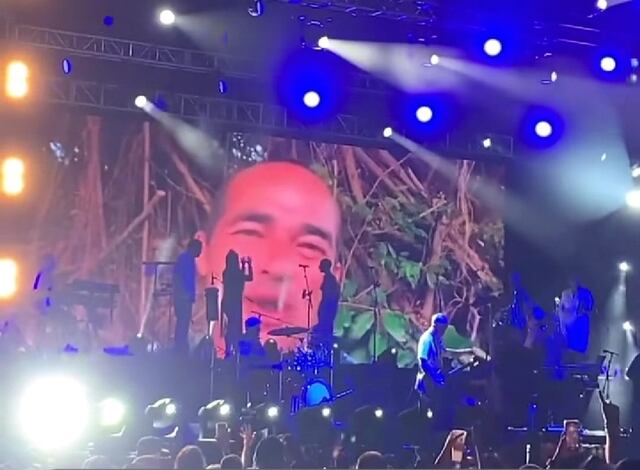 Eliezer Molina se expresa en medio de concierto de Cultura Profética