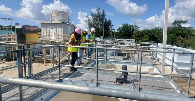 Proyecto de mejoras en planta de filtros Coto Laurel se encuentran en 65 % de avance