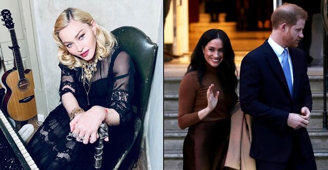 La atrevida propuesta de Madonna a Harry y Meghan Markle