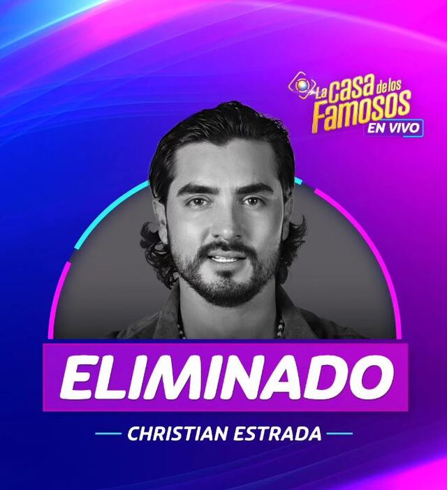 Christian Estrada es el primer eliminado de “La casa de los famosos 4″