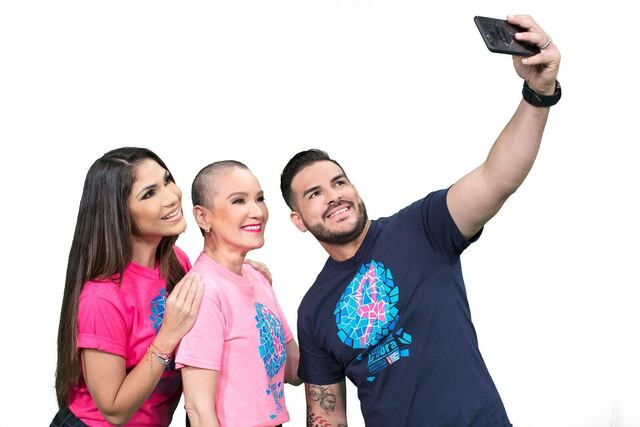 Yizette y Víctor contra el cáncer de seno