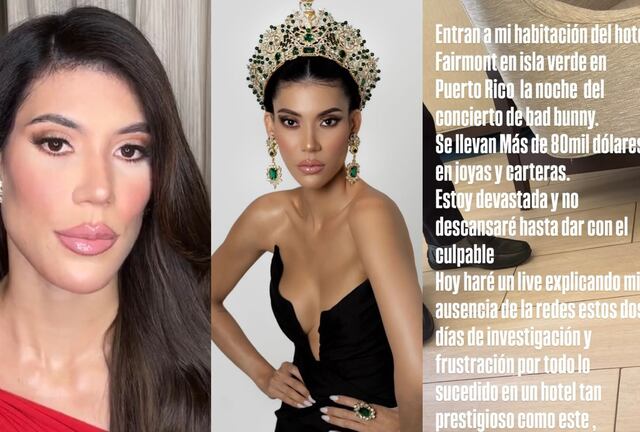 Miss Grand Panamá denuncia robo en lujoso hotel tras asistir a concierto de Bad Bunny