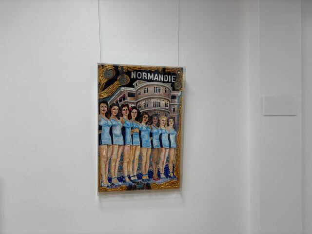 Realizan exposición de arte en tributo al hotel Normandie