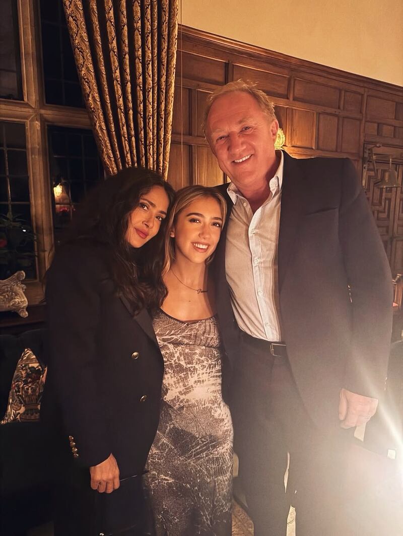 Instagram: @salmahayek
