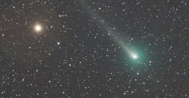 Captan desde la isla a un cometa en su mayor acercamiento a la Tierra