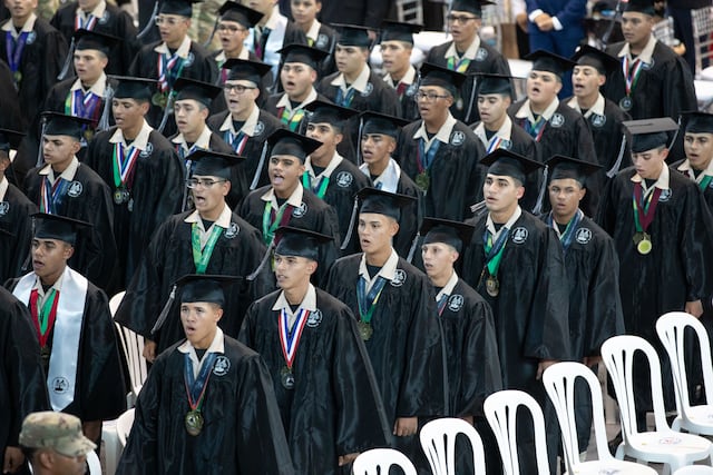 Academia de la Guardia Nacional de Puerto Rico gradúa 201 cadetes