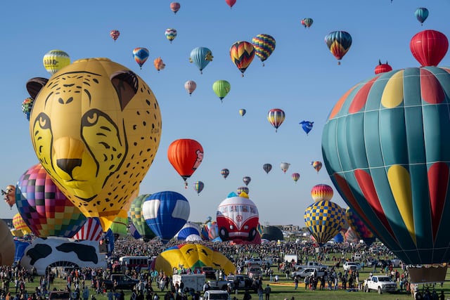 Comienza Festival Internacional de Globos de Albuquerque en Nuevo México