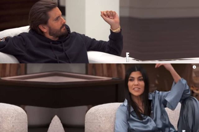 La tensa discusión de Kourtney Kardashian y Scott Disick que quedó grabada en cámara