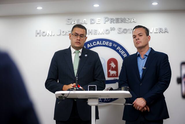 Presidente de la Federación de Alcaldes discute con Hiram Torres el impuesto al inventario