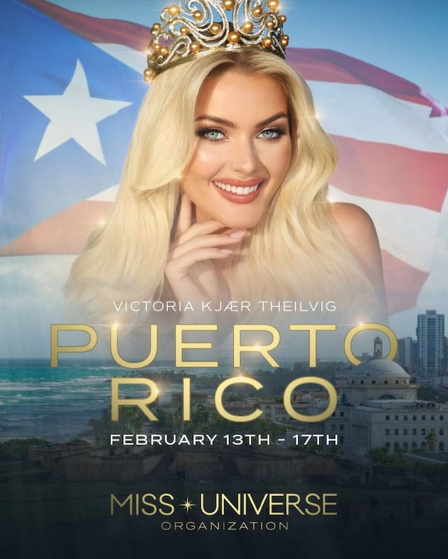 Victoria Kjaer Theilvig aterriza en Puerto Rico