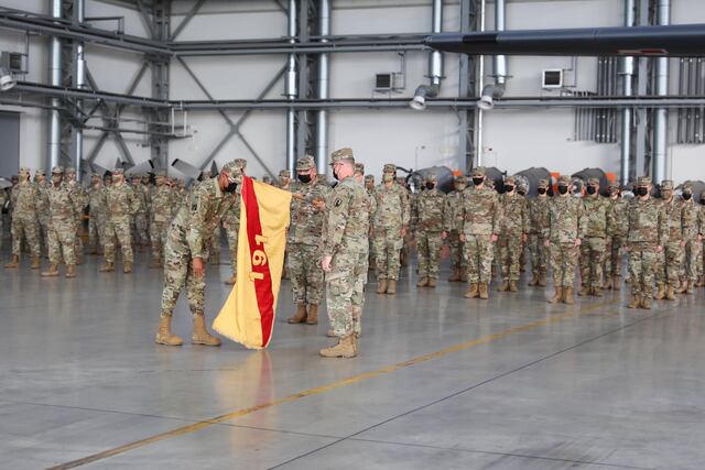 Grupo de Apoyo Regional 191 de la GNPR regresa a Puerto Rico desde Europa