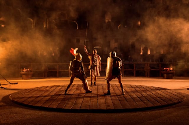 Volverán los gladiadores al Coliseo de Roma por acuerdo con AirBnB
