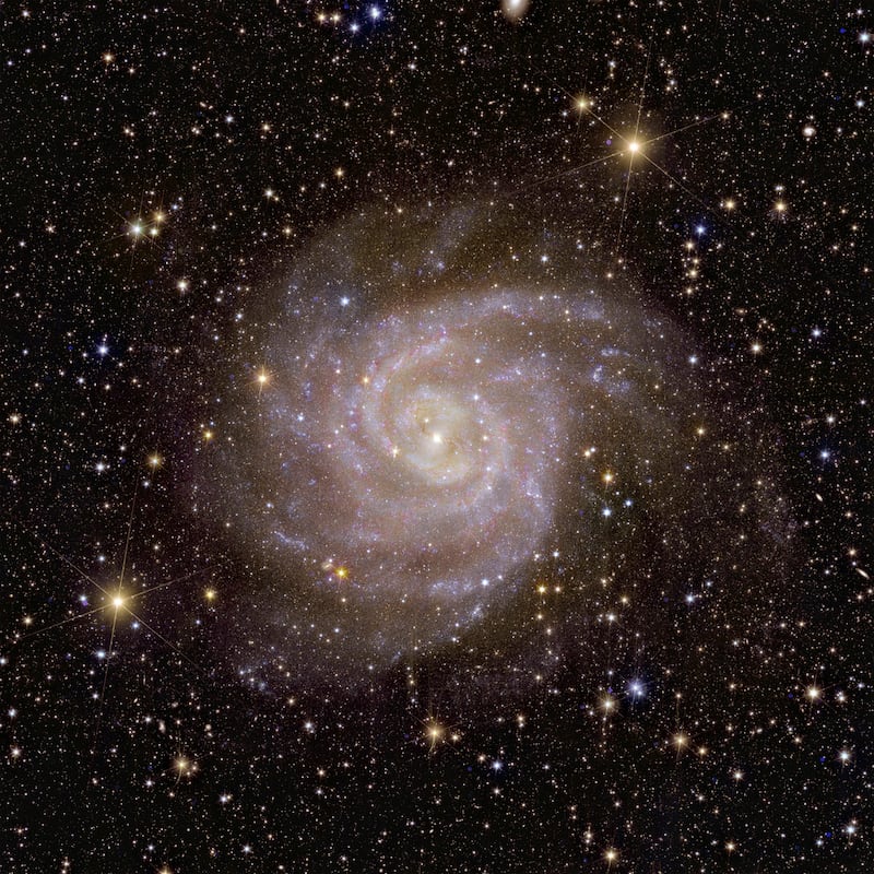 Foto de la galaxia IC 342.