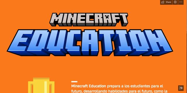 Educación invita a estudiantes a participar del Microsoft Minecraft Education Challenge 2023