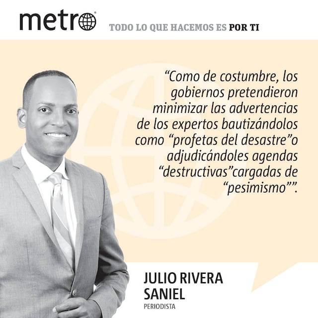 Opinión de Julio Rivera Saniel: El chiste del cambio climático
